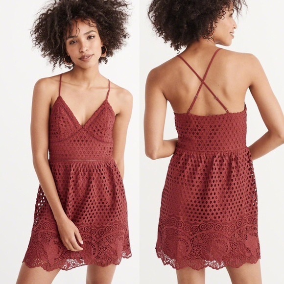 Abercrombie & Fitch Dresses & Skirts - •Abercrombie & Fitch• Paisley Lace Dress‎